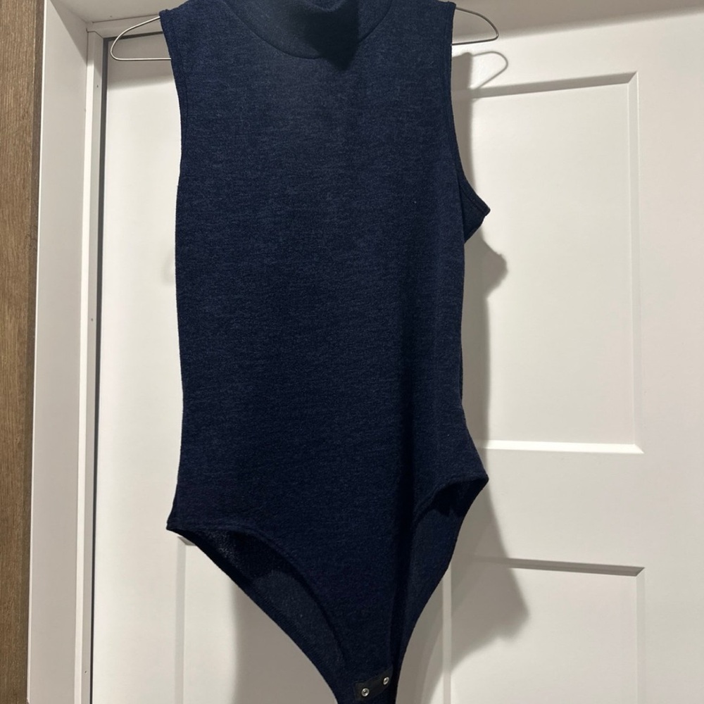 Navy Blue Bodysuit
